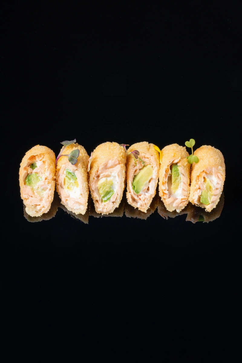 Coquitos de salmón